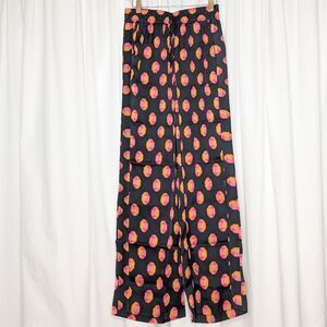 Tucker NYC Camilla Pant Citrus Geo in Stretch Georgette Silk Printed